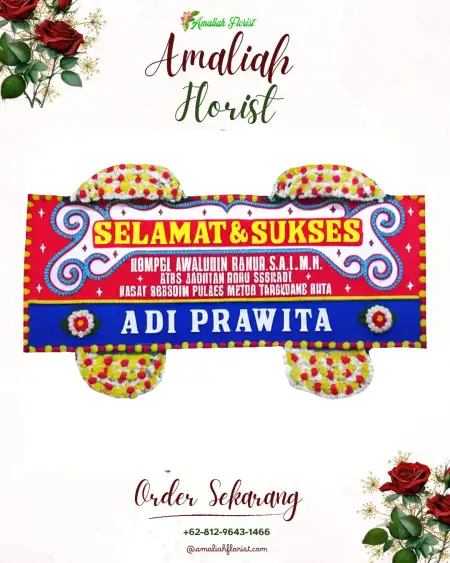 Papan Bunga Ucapan Selamat Tambaknegara